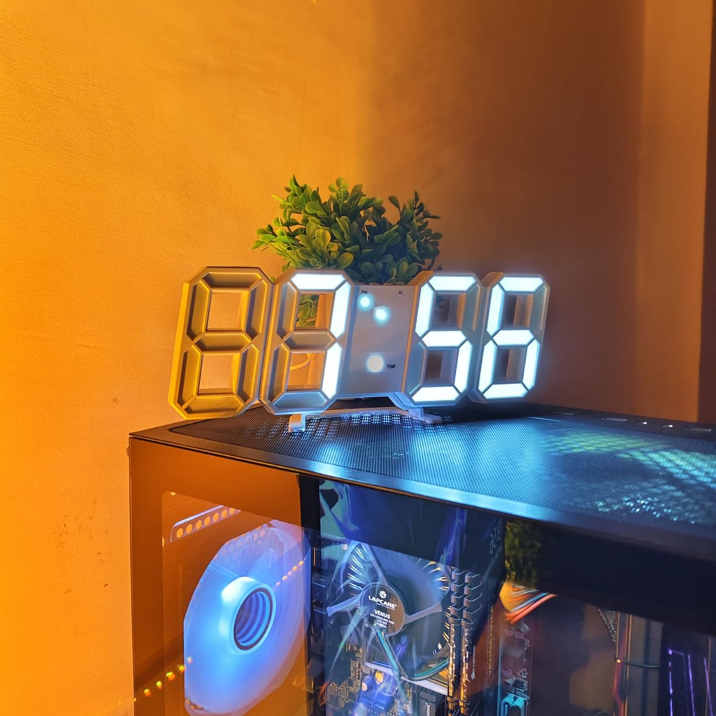 3D Minimalist Led Clock